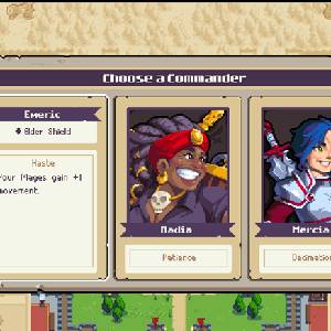 Wargroove 2 - Kies Commandant